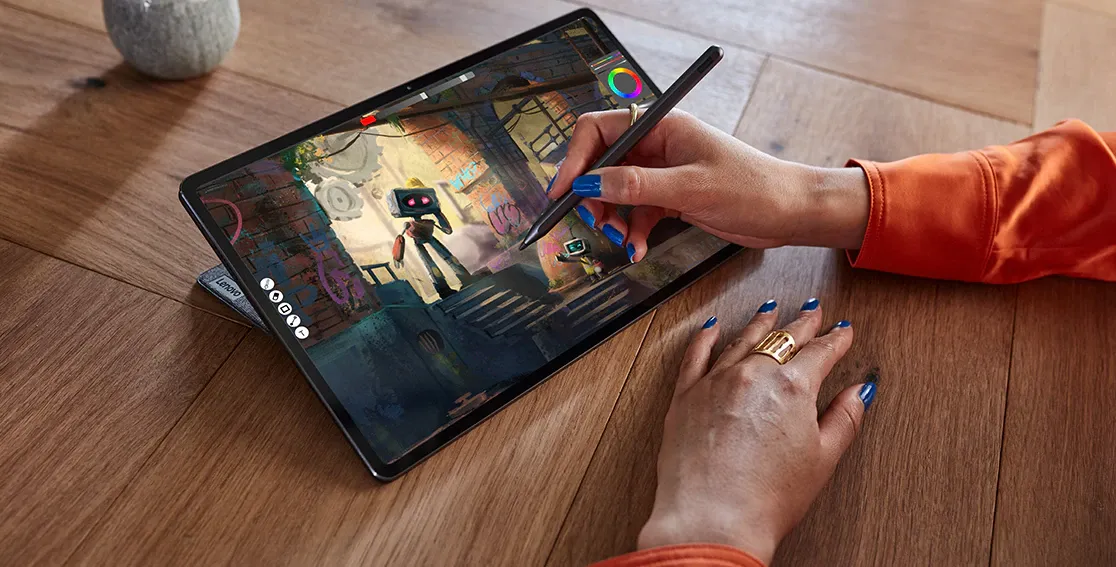 Lenovo Tab P12 Pro : pour concurrencer l'iPad et la Galaxy Tab, cette  tablette devient un second écran